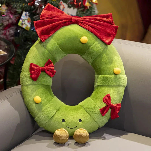 Cute Christmas Wreath Door Hanging Ornament - Befez