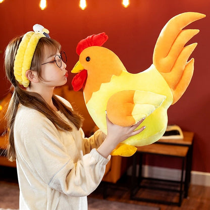 Adorable Cute Chicken Plush Toy Set
