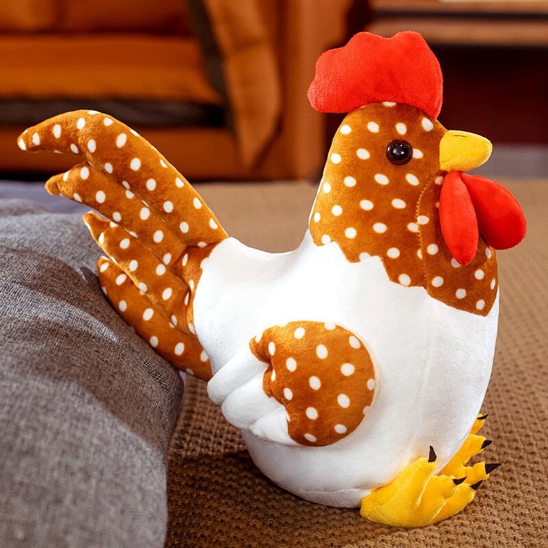 Adorable Cute Chicken Plush Toy Set