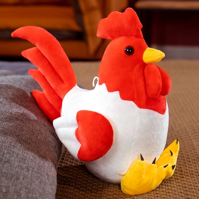 Adorable Cute Chicken Plush Toy Set