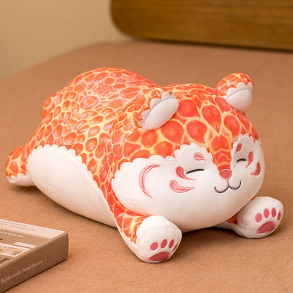 Adorable Fat Leopard Plush Toy