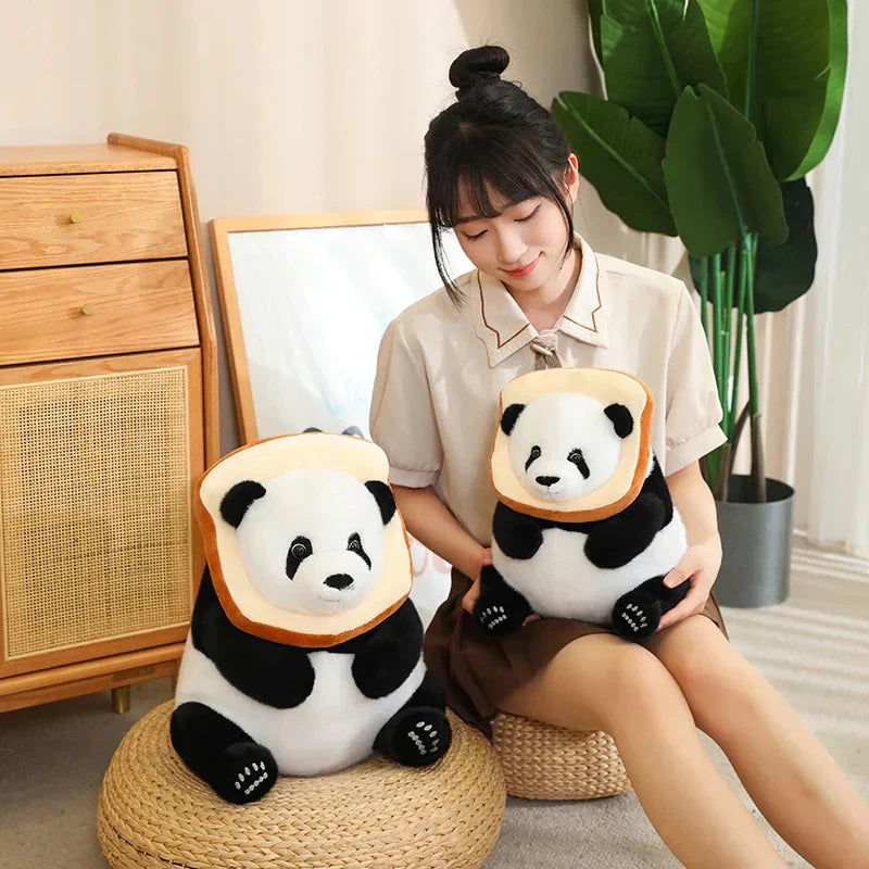 Cute Big Panda Soft Plush Crew Socks