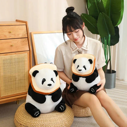 Cute Big Panda Soft Plush Crew Socks