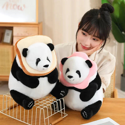 Cute Big Panda Soft Plush Crew Socks