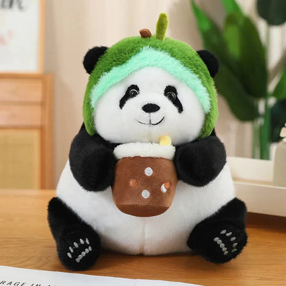 Cute Big Panda Soft Plush Crew Socks