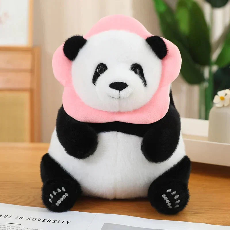 Cute Big Panda Soft Plush Crew Socks