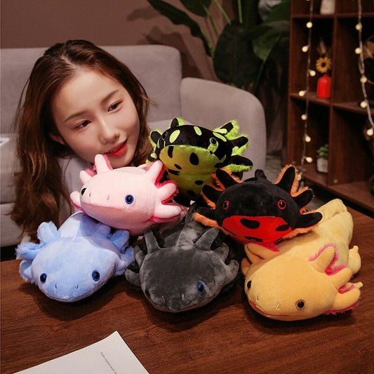 Cute Colorful Axolotl Soft Toy Set - Befez
