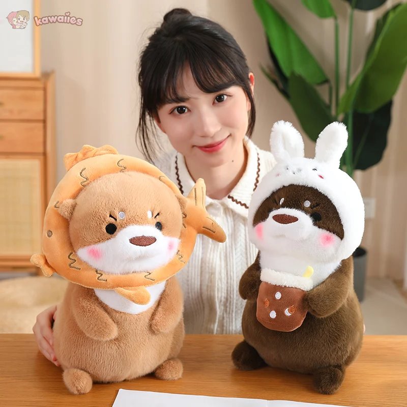 Cute Otter Costume Plush Toy
