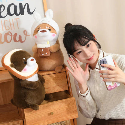 Cute Otter Costume Plush Toy