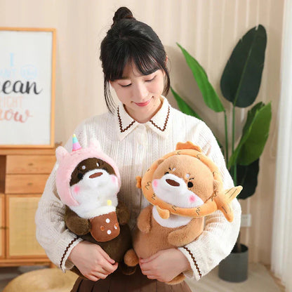 Cute Otter Costume Plush Toy