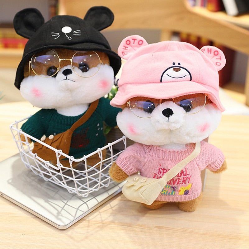 Cute Shiba Inu Plush Toy Family Set