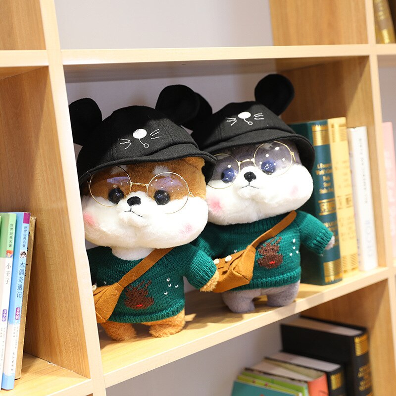Cute Shiba Inu Plush Toy Family Set