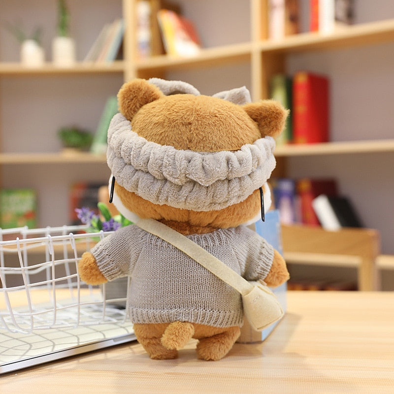Cute Shiba Inu Plush Toy Family Set