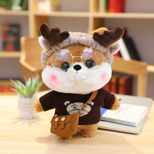 Cute Shiba Inu Plush Toy Family Set - Befez