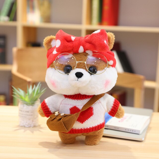 Cute Shiba Inu Plush Toy Family Set
