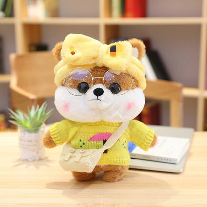 Cute Shiba Inu Plush Toy Family Set