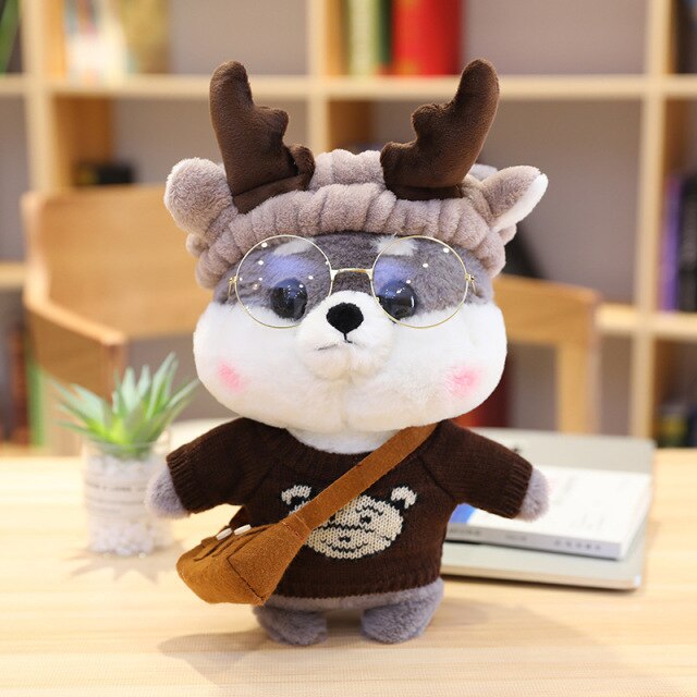 Cute Shiba Inu Plush Toy Family Set