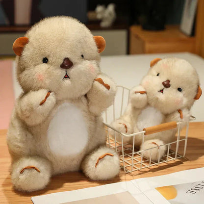 Cute Soft Pink Otter Stuffed Animal