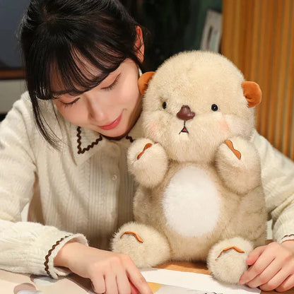 Cute Soft Pink Otter Stuffed Animal