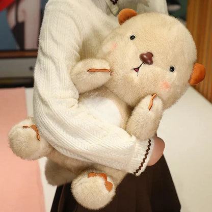 Cute Soft Pink Otter Stuffed Animal