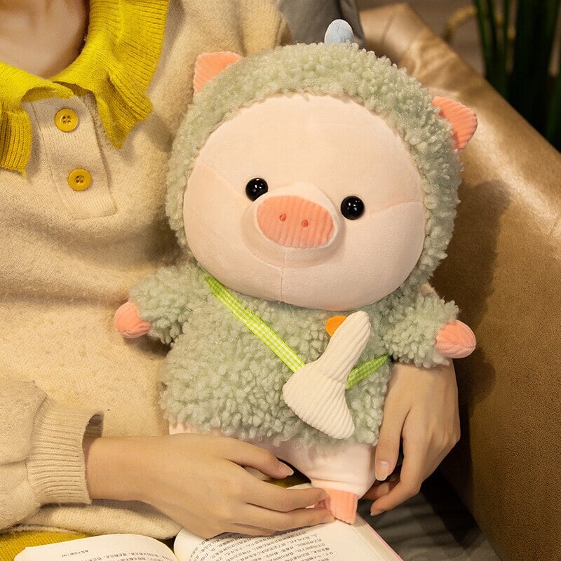 Cute Pink Squishy Pig Plush Toys