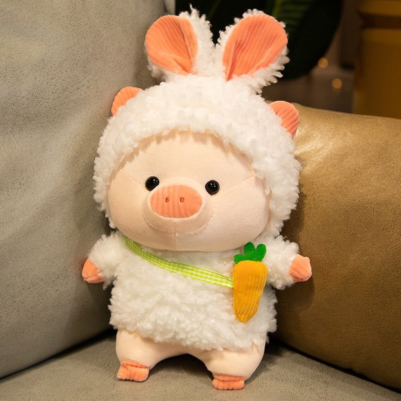 Cute Pink Squishy Pig Plush Toys