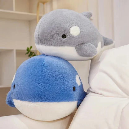 Cute Soft Blue Whale Stuffed Animal Toy