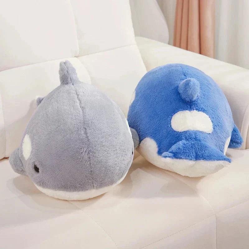 Cute Soft Blue Whale Stuffed Animal Toy
