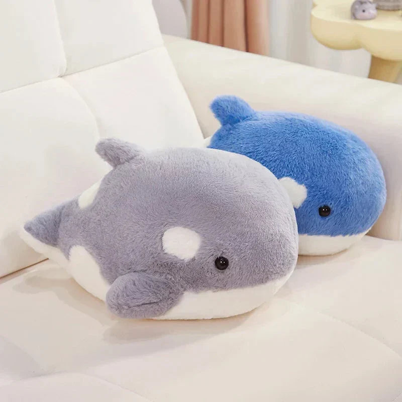 Cute Soft Blue Whale Stuffed Animal Toy
