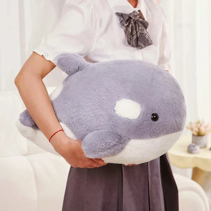 Cute Soft Blue Whale Stuffed Animal Toy