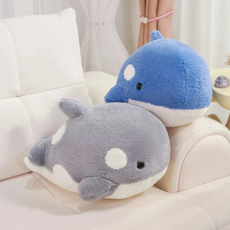 Cute Soft Blue Whale Stuffed Animal Toy