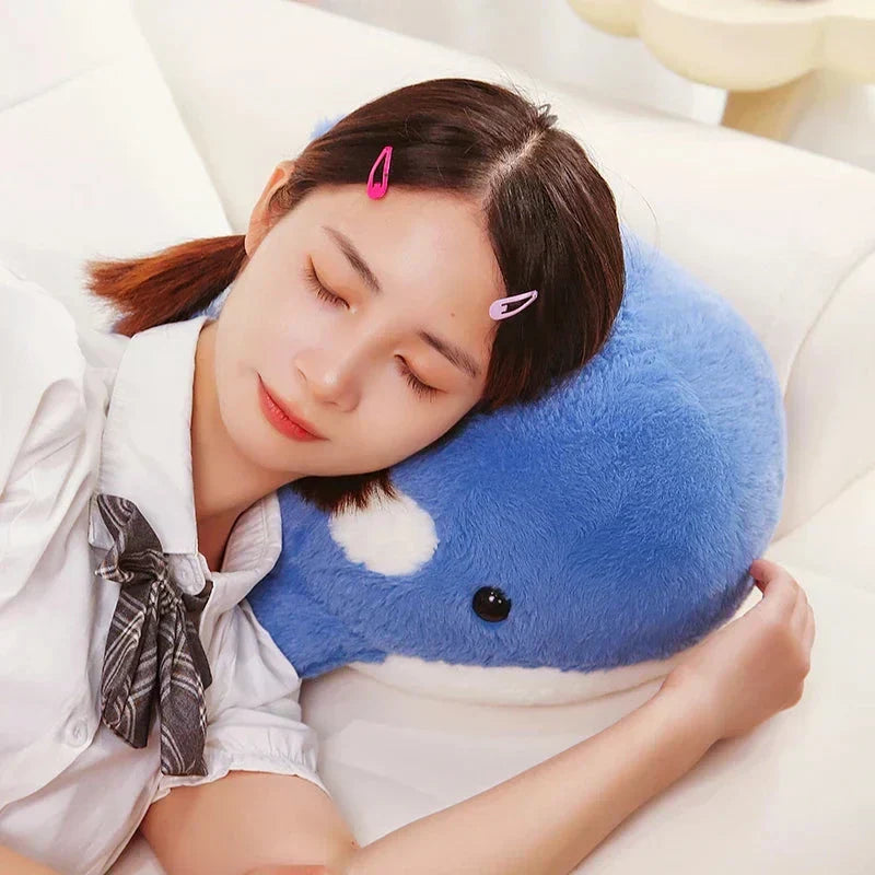 Cute Soft Blue Whale Stuffed Animal Toy - Befez