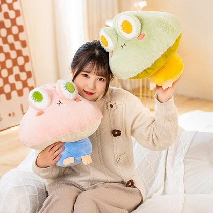 Cute Soft Mushroom Frog Plush Toys