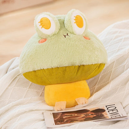Cute Soft Mushroom Frog Plush Toys