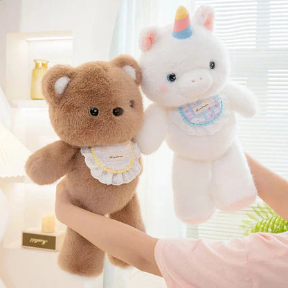 Cute Cuddly Stuffed Animal Plush Toy Set