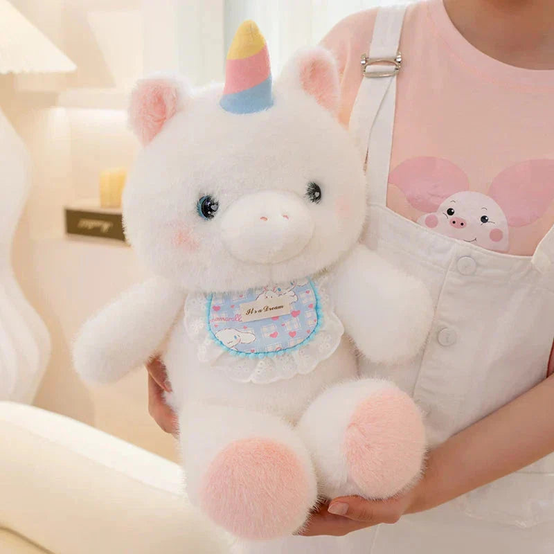 Cute Cuddly Stuffed Animal Plush Toy Set