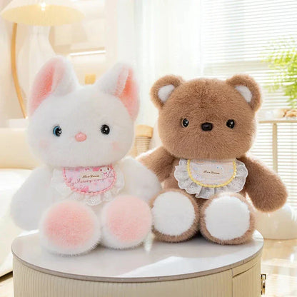 Cute Cuddly Stuffed Animal Plush Toy Set