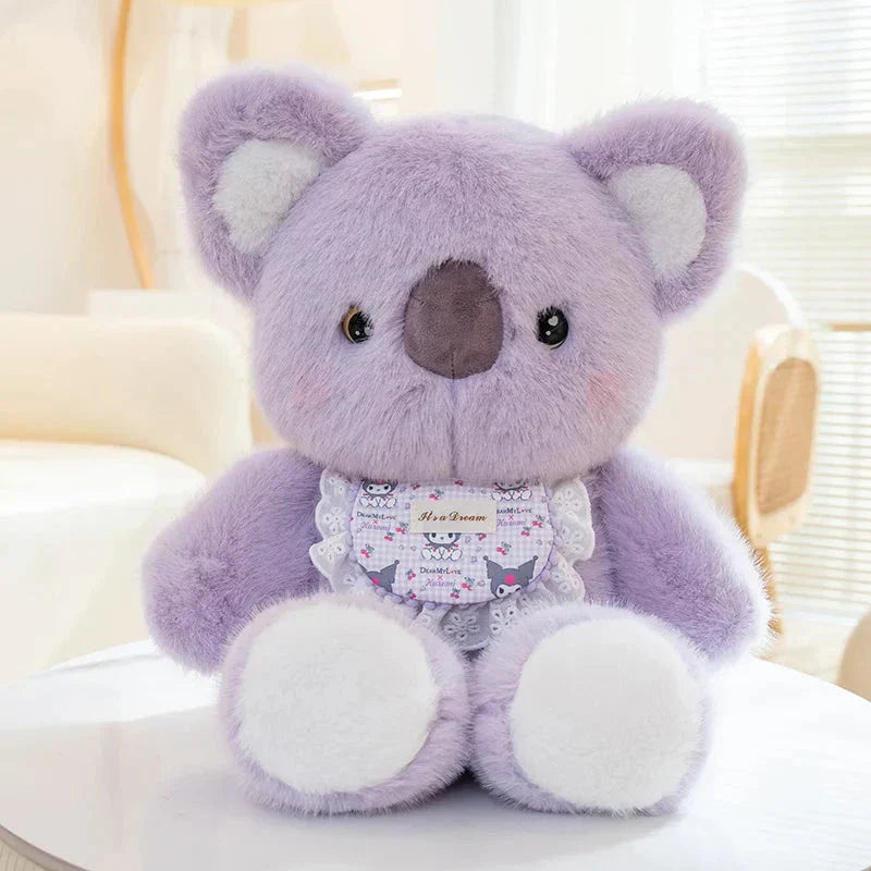 Cute Cuddly Stuffed Animal Plush Toy Set