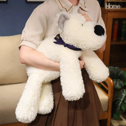 Cute White Westie Soft Plush Toy
