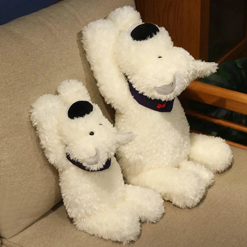 Cute White Westie Soft Plush Toy - Befez