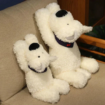 Cute White Westie Soft Plush Toy - Befez