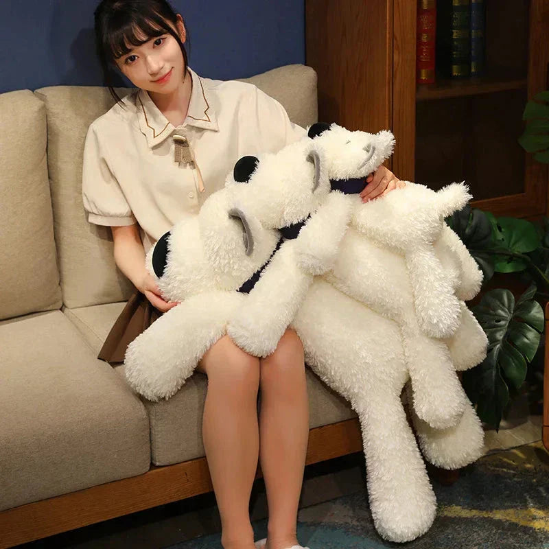 Cute White Westie Soft Plush Toy