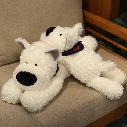 Cute White Westie Soft Plush Toy