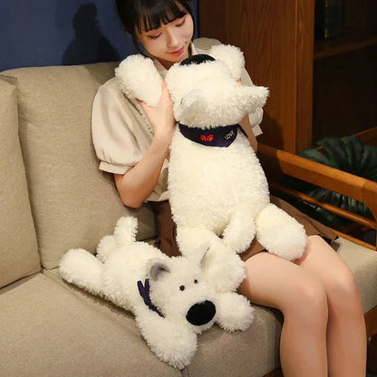 Cute White Westie Soft Plush Toy