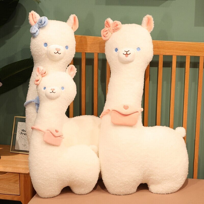 Cute Soft Alpaca White Plush Toy