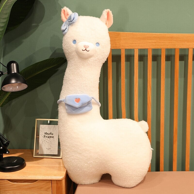 Cute Soft Alpaca White Plush Toy