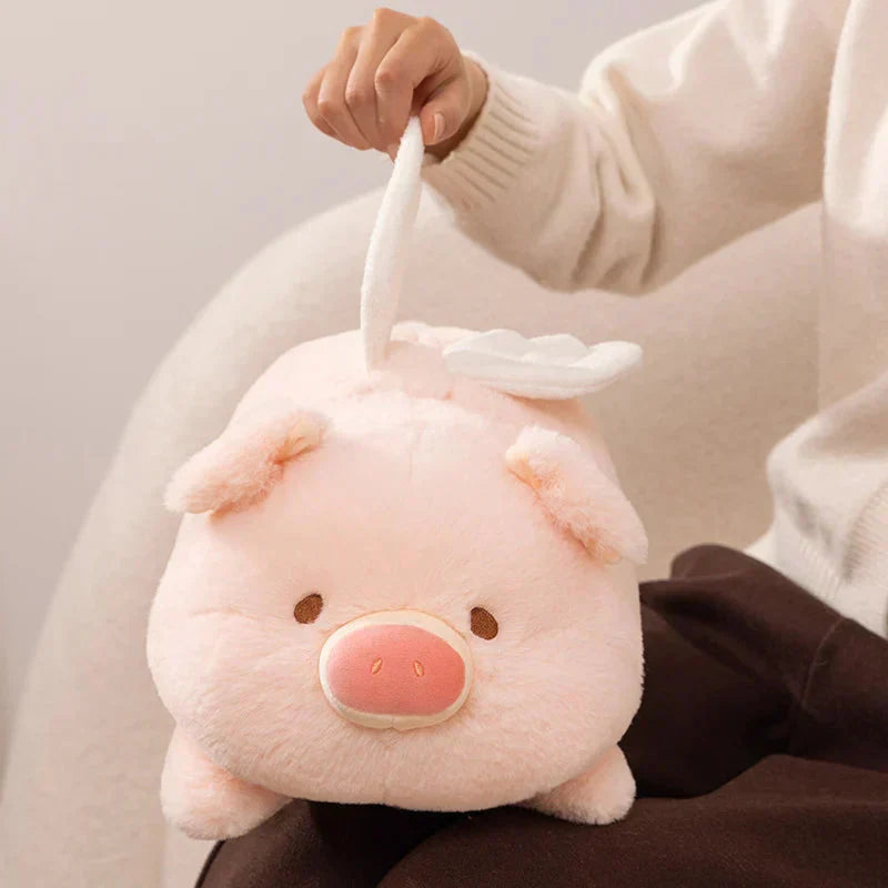 Cute Angel Pig Soft Toy