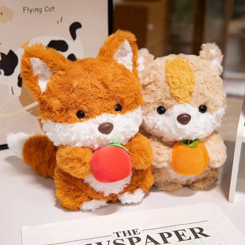 Cute Fox Squirrel Soft Plush Toys