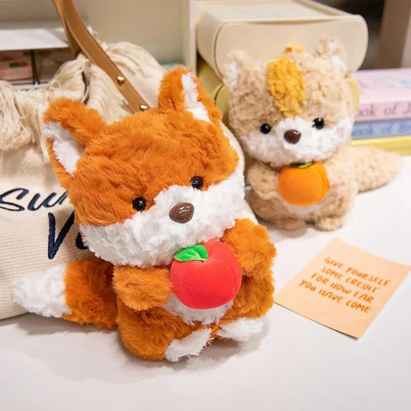 Cute Fox Squirrel Soft Plush Toys