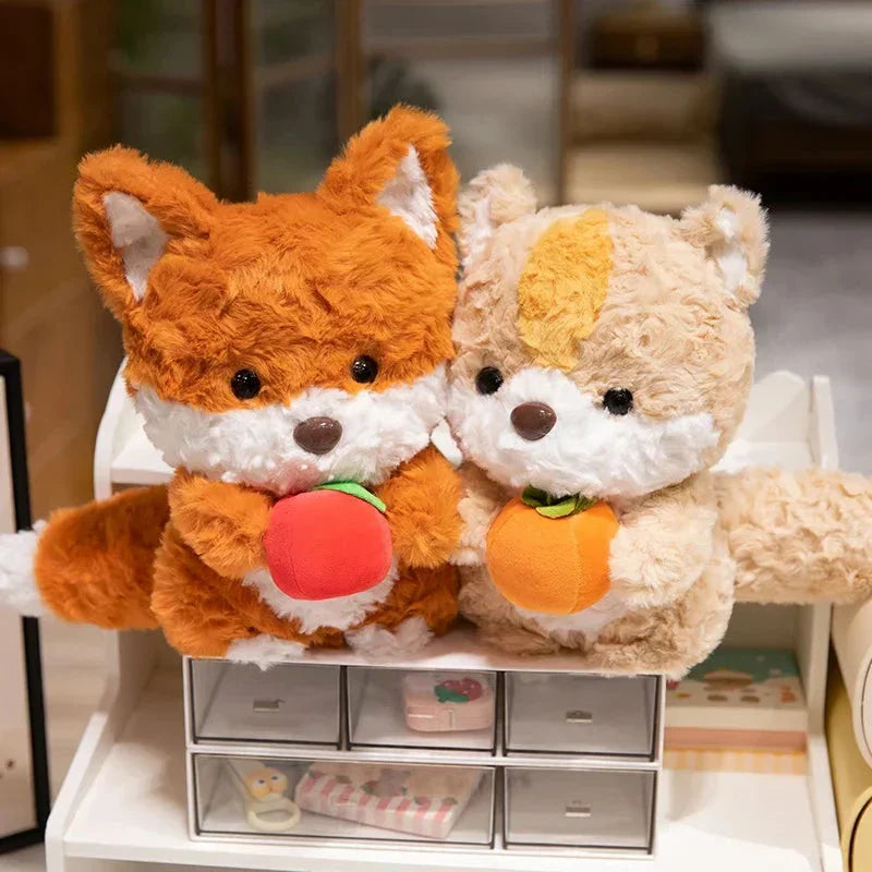 Cute Fox Squirrel Soft Plush Toys